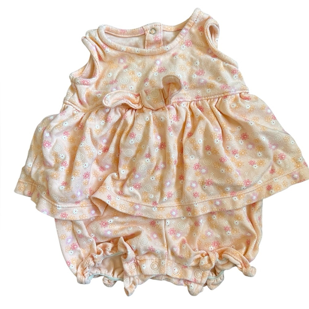 Vintage Baby Beginnings Floral Romper